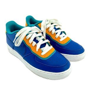 Nike Air Force 1 Low LV8 GS Double Layered Indigo Force BV1084-400 Sneakers 7Y